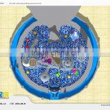 Junior Area of Ocean Themed Indoor Kids Playground thumbnail-6