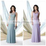 Flowy Chiffon One Piece Evening New Dress 2015 thumbnail-1