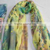 2017 Fashion Women New Coming Summer Spring Print Leopard Floral 100%viscose New Scarf Shawl thumbnail-6