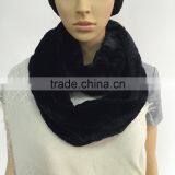 PV Velvet Fabric Infinity Scarf thumbnail-1