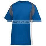 Quick Dry Youth Quasar Jersey 92% Polyester 8% Spandex Pinhole Mesh Sport Tee Customize Sport Active Wear Manufacturer thumbnail-4