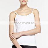Classic Sexy Plain White Stringer Vest
