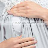 Wild Maternity Clothing Printing Breastfeeding Clothes Loose and Comfortable Nursing Dress thumbnail-5
