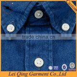 Long Sleeve Men Cotton Jean Shirt Denim Shirt thumbnail-3
