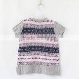 Baby Fashion Short Sleeve Wool Dress thumbnail-4