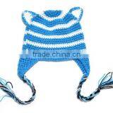 Funny Animal Shaped Crochet Kids Hat Cat Ear Hat thumbnail-2