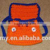 Crochet Dog Backpack Handmade Dog Carrier Backpack thumbnail-5