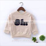 Bulk Custom Cotton Patch Top Pullover Kids Sweatshirt for Baby thumbnail-3