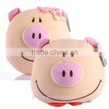 Funny Pig Design Embroidered Polyester Pillow thumbnail-2