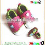 High Quality Sheep Leather Rubber Sole Baby Shoes thumbnail-1