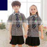 Custom Nice Latest Design Boys and Girls School Uniform Shirts Wholesale thumbnail-4
