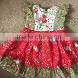 Factory Price Sales Pink Dresses for Girls Fashion Girls Summer Fresh Floral Dress thumbnail-1