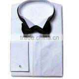 Wing Tip Collar French Cuff Mens Tuxedo Dress Shirts thumbnail-1