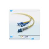 LSZH duplex SC-LC fiber optic patch cord