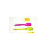 Non Rust / Discolor Silicone Kitchen Utensils Silicon Spoon With Stainless Steel thumbnail-1