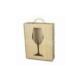 Special FSC Paper, 100% Recycled Carry-on Wine Packaging Boxes With Handle thumbnail-1