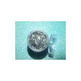 Tinsel Silver Color Glitter Powder For Gift Decoration , Non Toxic thumbnail-1