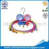 Refrigeration Valve Manifold Valve Aluminum Manifold Set R134A cx thumbnail-1