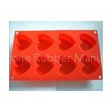Colorful Multi Shape Silicone Mold For Chocolate / Cookie / Cake Silicone Kitchenware