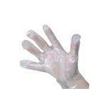 Transparent Food Grade Hair dying Disposable HDPE Gloves phthalate free