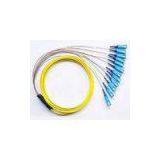 4, 6, 8, 12, 24, 48 Fibers Optional Ribbon Multi-fiber Optic Pigtail for Telecommunication thumbnail-1