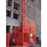 2000 / 2000 kg * 2 Construction Hoist Elevator With Lifting Height 150 m