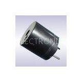 3V Black External Electro Magnetic Buzzer , 12mm Electro-Magnetic Transducer