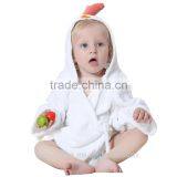 Cute Animal Baby Hooded Towel Bathrobe thumbnail-5