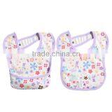 Pastoral Flower Pattern Printed Cotton Bibs to Baby thumbnail-1