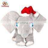 SA8000 Socia Audit wholesale customized plush gray animal elephant stuffed toy with big ears