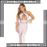 2017 Women's Rayon Stretch Bodycon Knee-length Wholesale Bandage Dress thumbnail-1