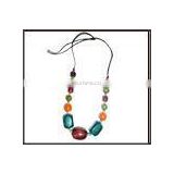 Latest Chick Style Colourful Resin Necklace