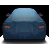 Sky Blue Color 190T Polyester Taffeta SUV Waterproof Car Covers thumbnail-5