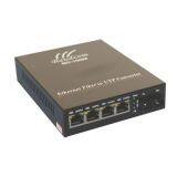 4 Ports 10/100M Ethernet Fiber Media Converter thumbnail-2