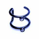 Foreign Trade New Point Drill Ear Clip, Nose Clip, Titanium Steel, Stainless Steel Jewelry Manufacturer Wholesale thumbnail-1