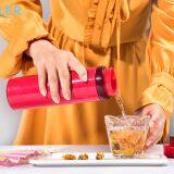 500ml White Dark Brown Double Wall Stainless Steel Sealed Insulated Thermos Vacuum Water Bottle thumbnail-3