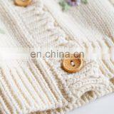 2020 Spring Girls' Jacket Embroidered Flowers Kids Coats Childrenswear Wholesale thumbnail-4