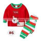 Christmas Baby Pyjamas Fall Winter Snowman Santa Claus Print Sleepwear Nightwear Bedgown Sleepcoat Nighty thumbnail-4
