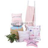 Pink Stripe Printed Cute Colorful Pompom Home Indoor Decorative Throw Pillows/cushion thumbnail-6