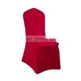 Wholesale Custom Cheap Red White Universal Wedding Party Banquet Church Dining Decoration Stretch Spandex Chair Covers For Chair thumbnail-2