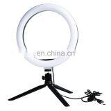 6 8 10 12 Inch Tiktok Video Live Broadcast LED Ring Light With Tripod Stand Cell Phone Holder thumbnail-3