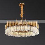 Modern Fashion Simple Luxury K9 Clear Crystal Ceiling Lighting Chandelier