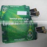 Free Logo Printing Business Card Usb Flash Drive, Oem High Quality Business Card Usb Flash Drive With High Capacity thumbnail-2