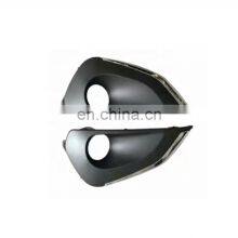 Body Parts Car Fog Lamp Cover With Chrome Stripe Car Fog Lights Cover for Peugeot 208 thumbnail-1