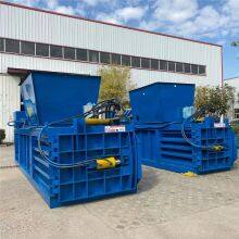 Horizontal Hydraulic Packer Plastic Film Woven Bag Clothing Baling Machine Scrap Iron Scrap Aluminum Foil Compressor thumbnail-5