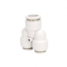 PW Series 3 Way Y Tee Variable Diameter Pipe Fitting Plastic Pneumatic Fittings thumbnail-2