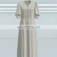 Best Sale BCI Cotton Yarn Dyed Seersucker Design thumbnail-2