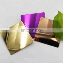 SUS 304l 316L Gold Brushed Decorative Stainless Steel Sheet thumbnail-4