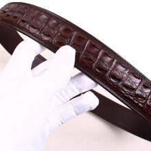 Crocodile Leather Belt Men's Genuine Leather Business Casual Thailand High-End Pants Belt G Letter Without Stitching Belt thumbnail-5
