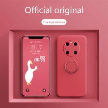 Mobile Phone Case Pack Liquid Silicone Bracket Ring Mate30 PRO All Inclusive Lens For Nova8 P50 40 30 thumbnail-4